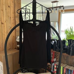 Princess Polly Dyer Mini Dress Black